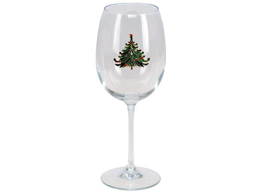 Wine Glass Christmas Tree 480 ml
