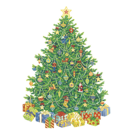 Til/fra lapp Christmas Tree