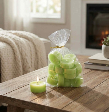 Tealights lime 20 pcs
