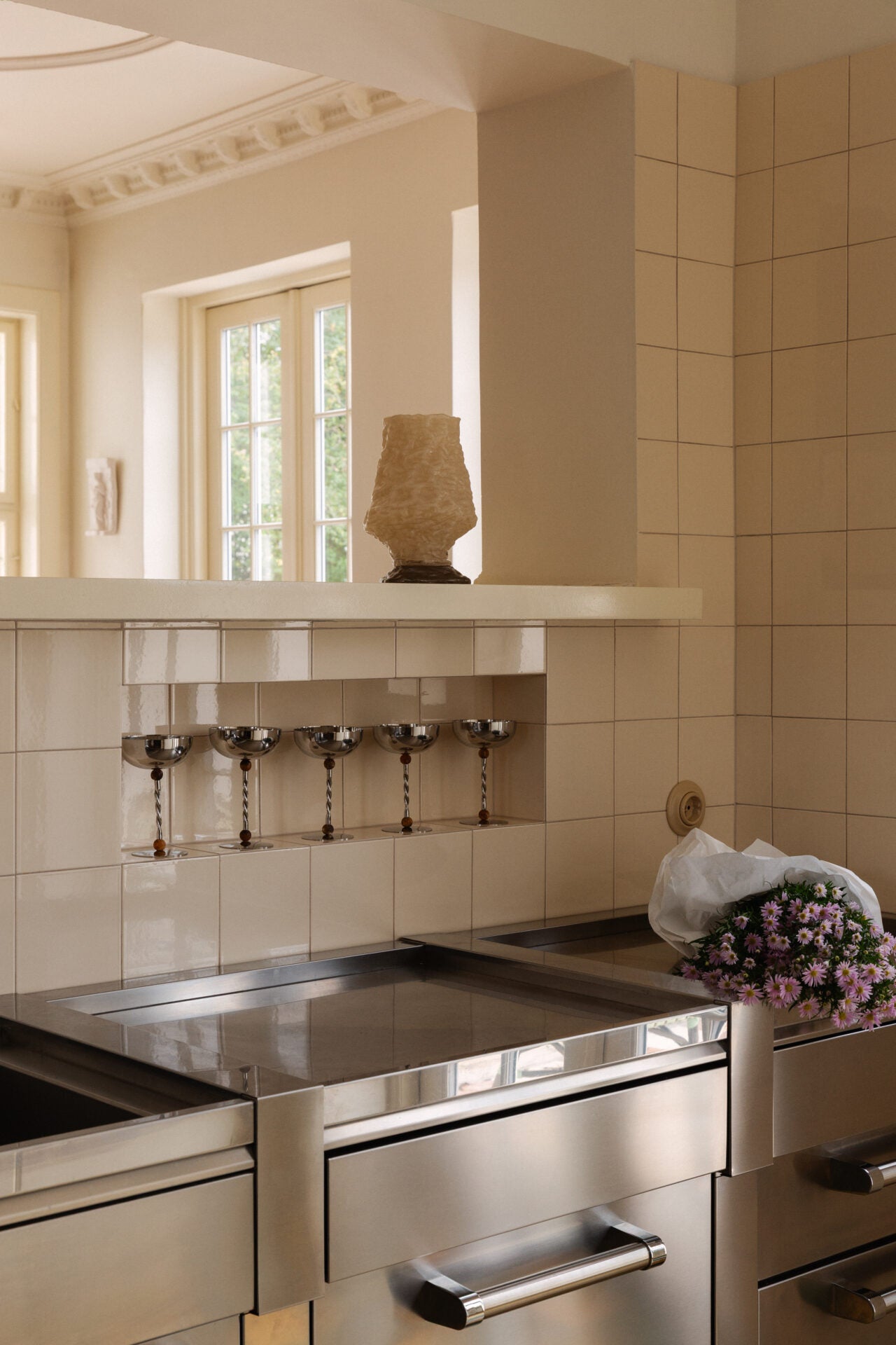 Kiva vase off White 26 cm