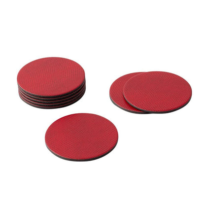 Coaster Snakeskin Crimson 8 stk