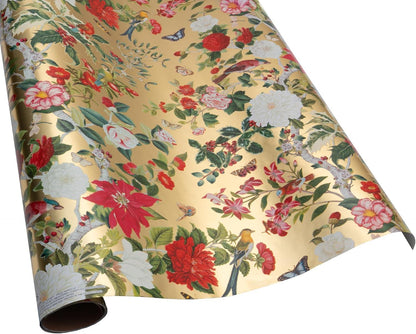 Gavepapir Chinoiserie Gold 2,4 meter