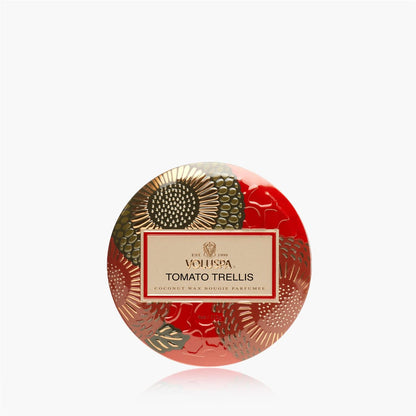 Tomato Trellis Mini Tin Candle 25 Timer