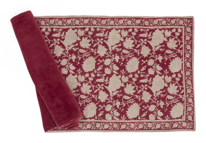 Runner Indian Rose Red 45x150 cm