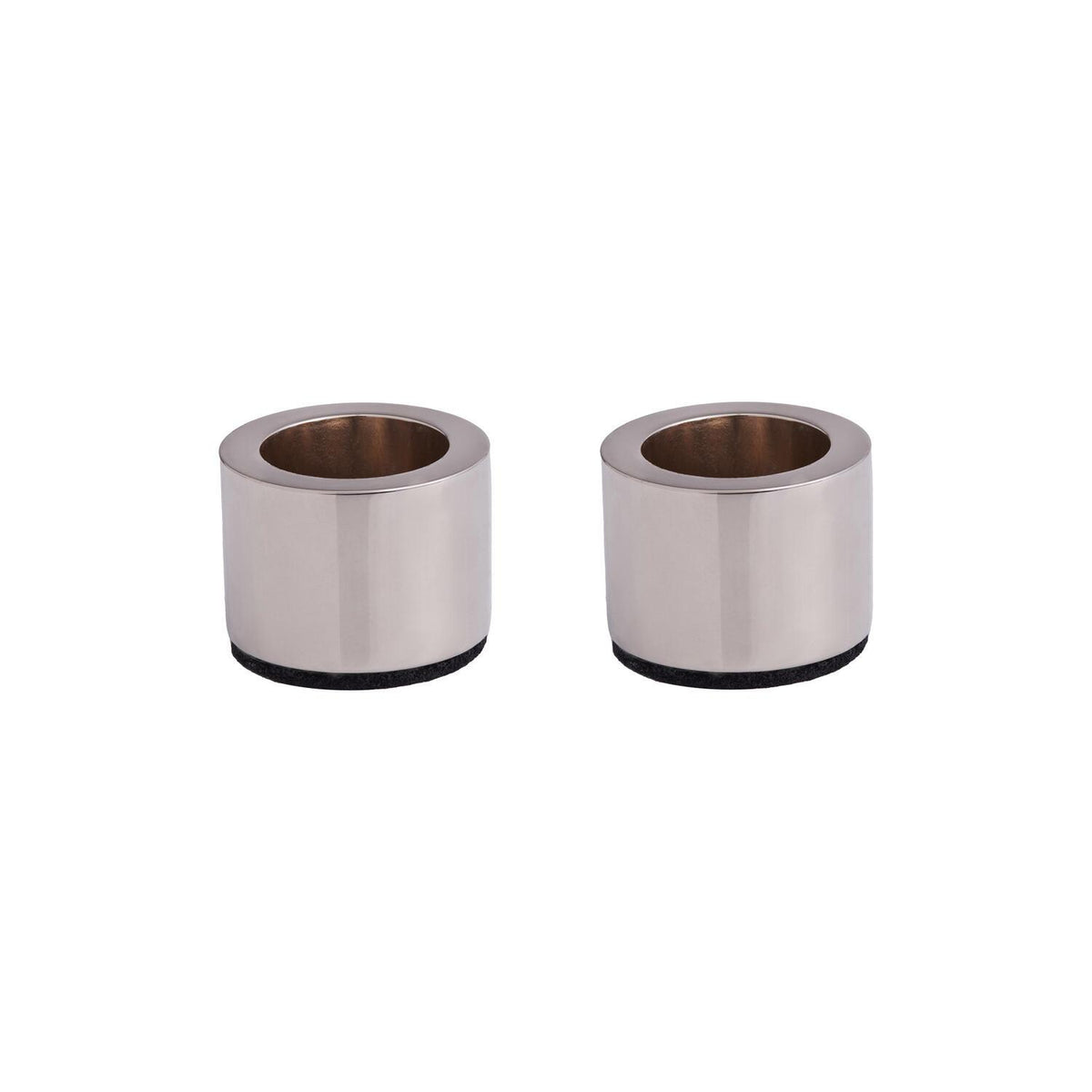 Candlestick Light Chrome S/2
