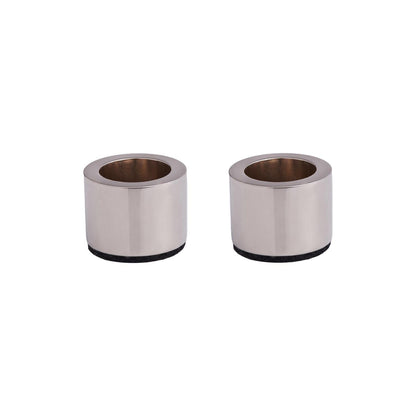 Candlestick Light Chrome S/2