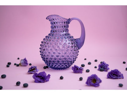 Hobnail Carafe 2L Lavender