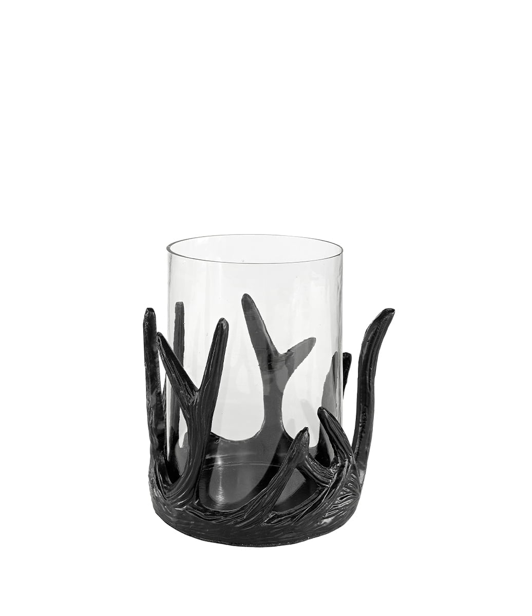 Antler lantern 18 cm