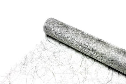 Table runner Sizoweb silver 5 meters