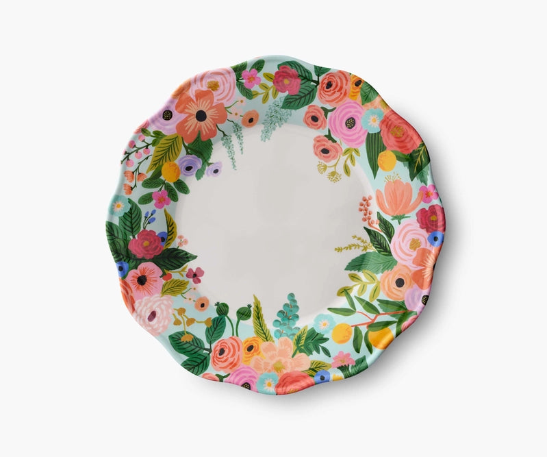 Garden Party tallerken 28 cm S/4