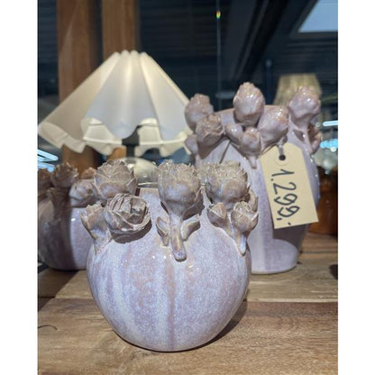 Vase Pinecones 20x18 cm