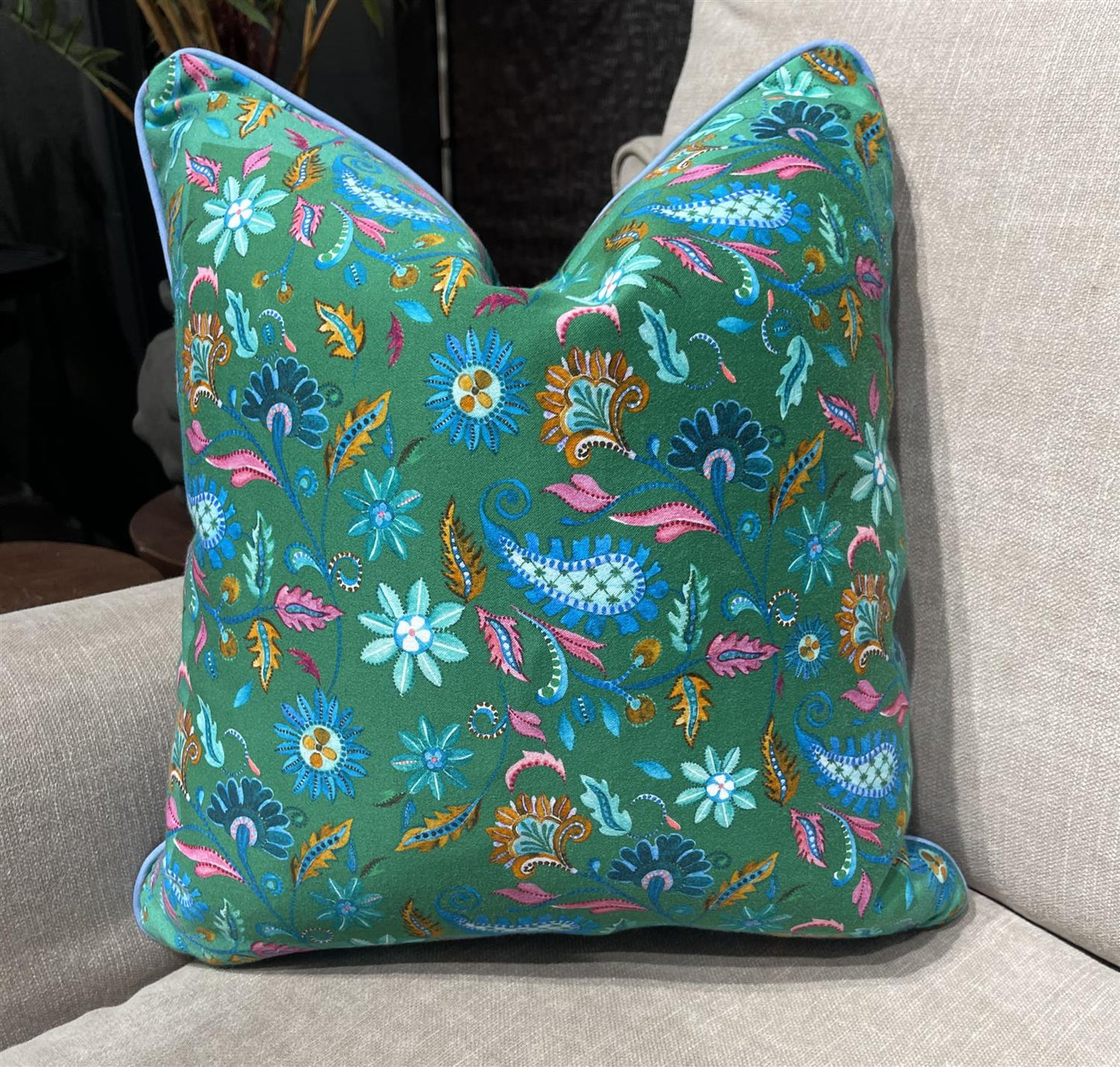 Putetrekk Alexandra Green 45x45 cm