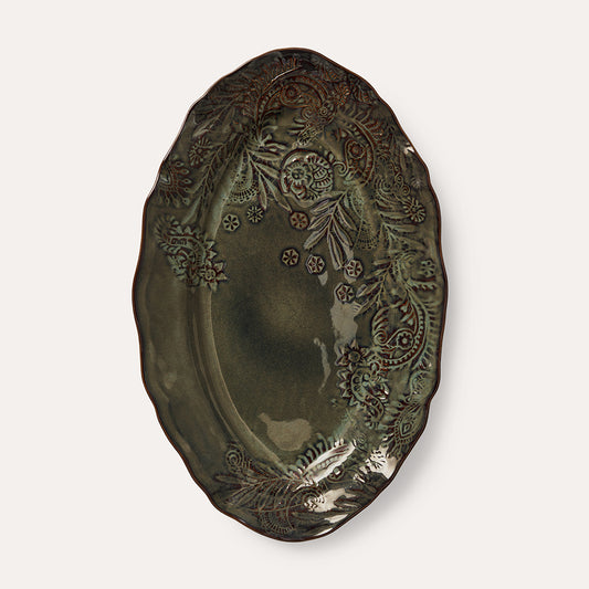 Serveringsfat ovalt 40x25 cm Fig
