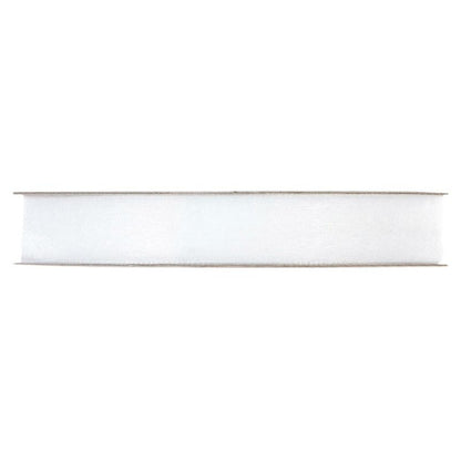 Organza bånd hvit 15 mm