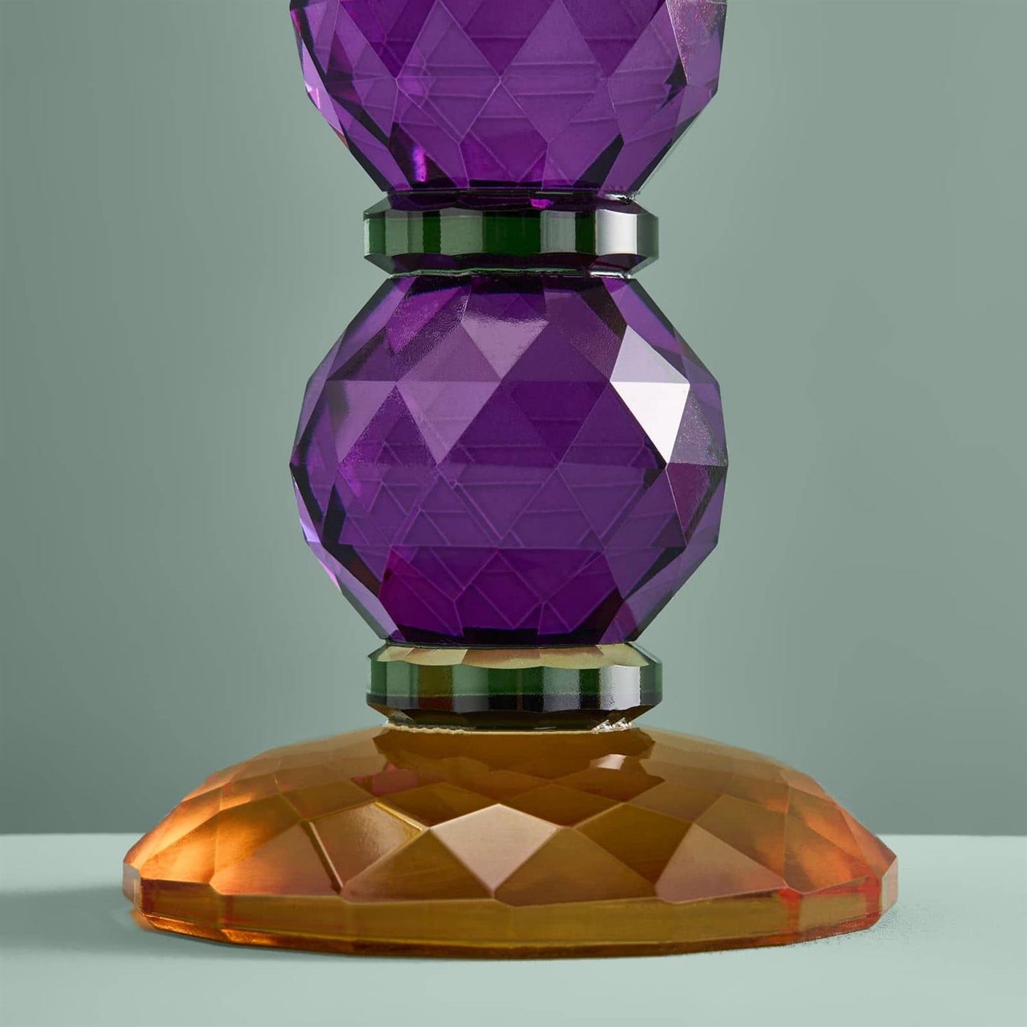 Lysestake Fancy lilla 17 cm