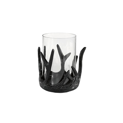 Antler lantern 18 cm