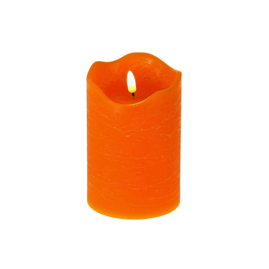 LED kubbelys oransje 10x15 cm