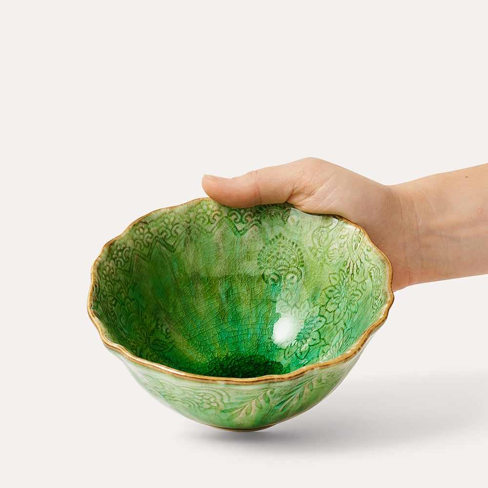 Soup bowl 15x8 cm Seaweed