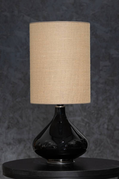Flavia bordlampe 70 cm Negra Tosa Saco skjerm