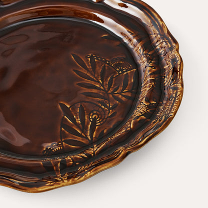 Tallerken 28 cm Coffee