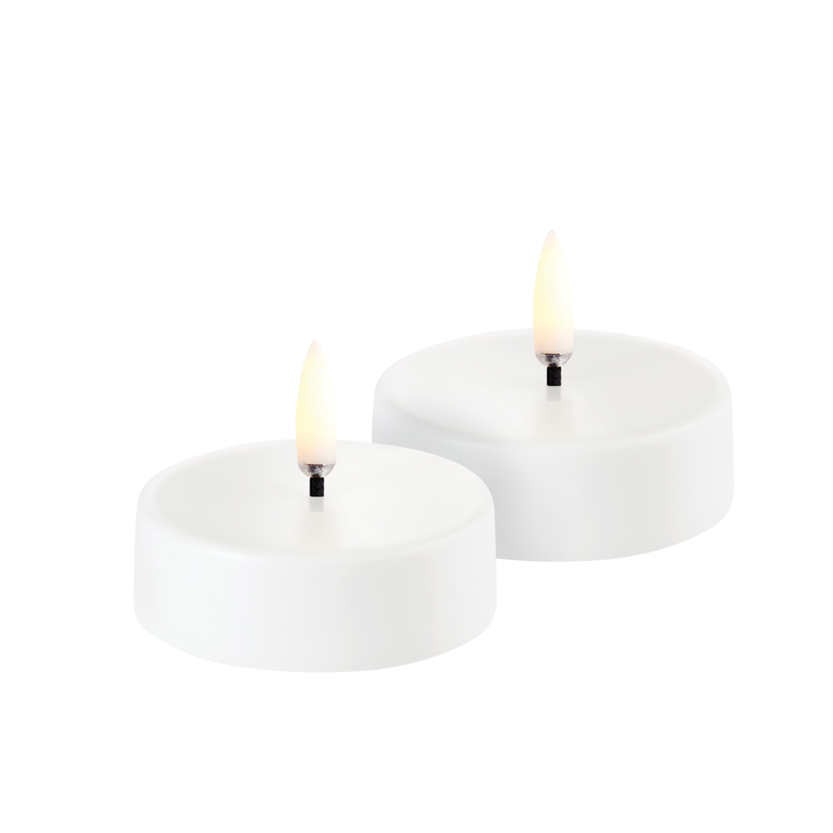 LED Tealight maxi white 6x2.3 cm