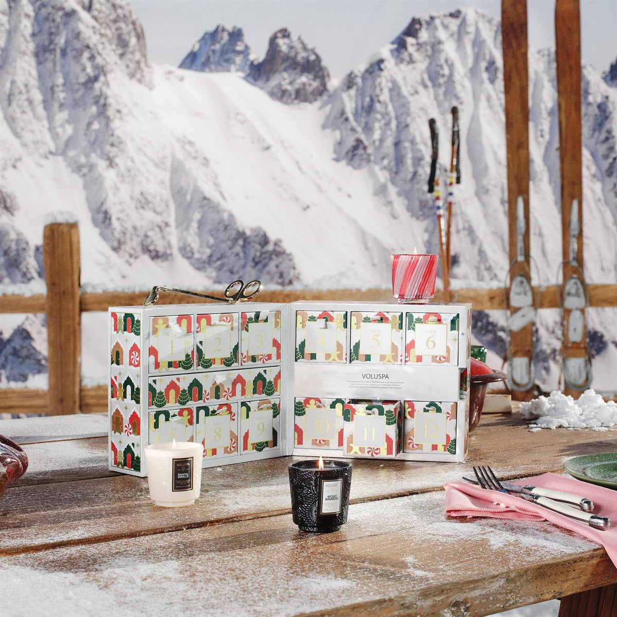 Advent calendar 12 Day Alpine advent calendar