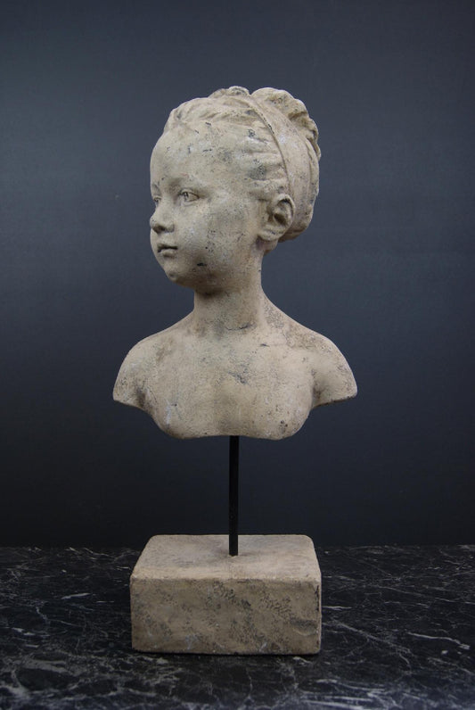 Decor Diane Lady Bust Roman Stone 51 cm