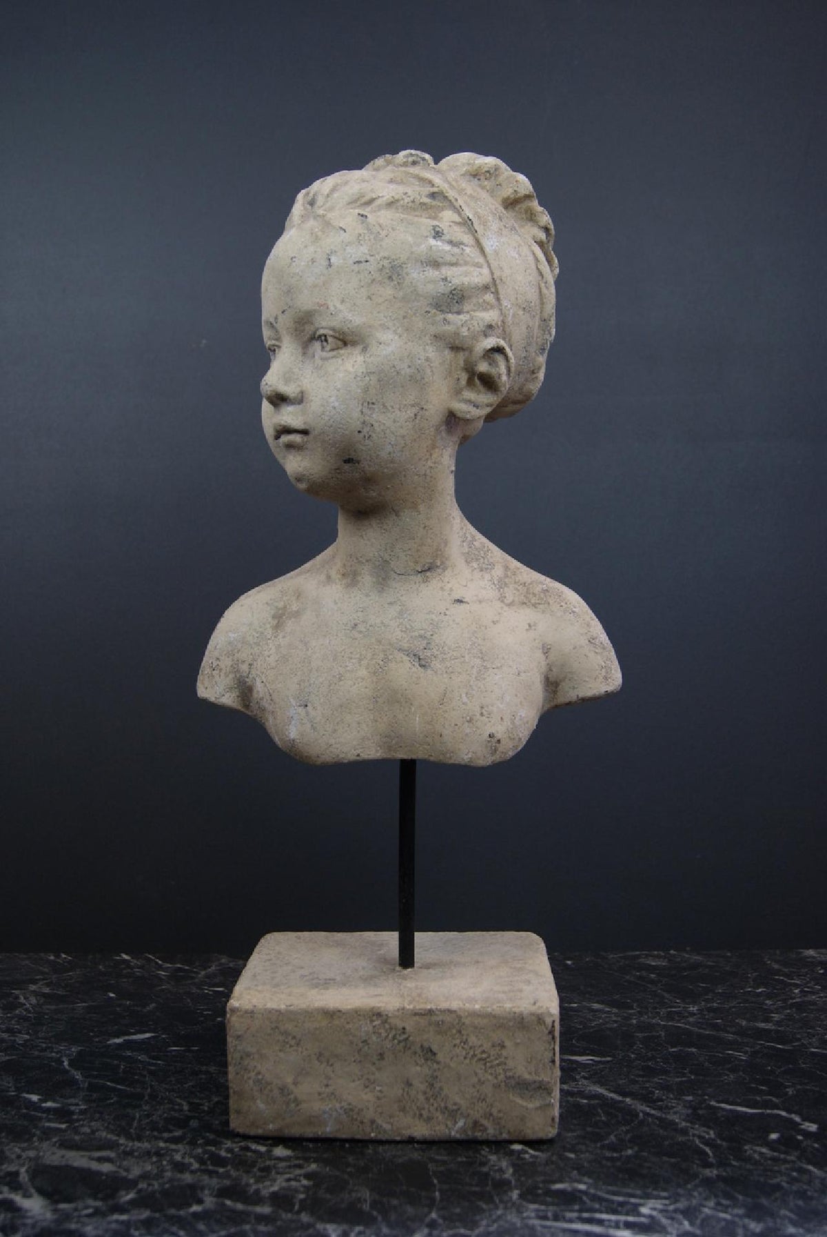 Dekor Diane Lady Bust Roman Stone 51 cm