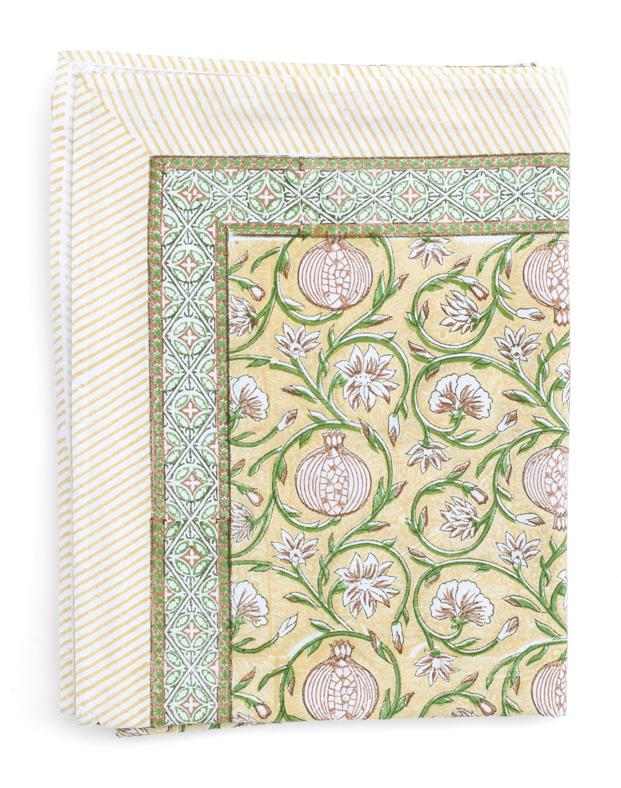 Duk Tangier Pomegranate Butter Yellow 150x230 cm