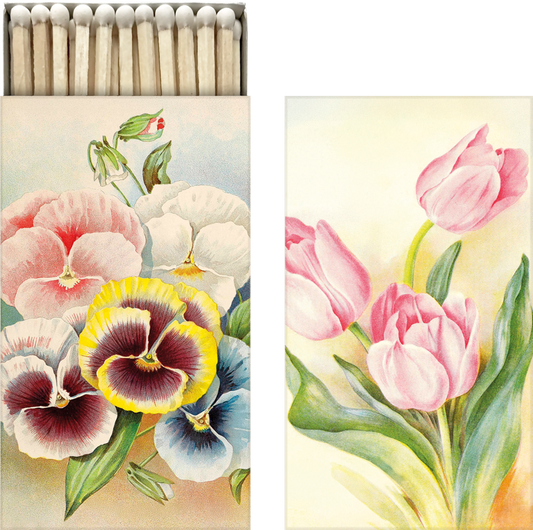 Fyrstikkeske Pastell Spring 6x11 cm