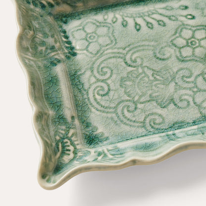 Dessert plate 19x13 cm Antique