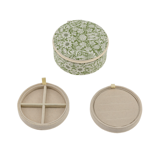 Smykkeskrin round Liberty Mortimer Green
