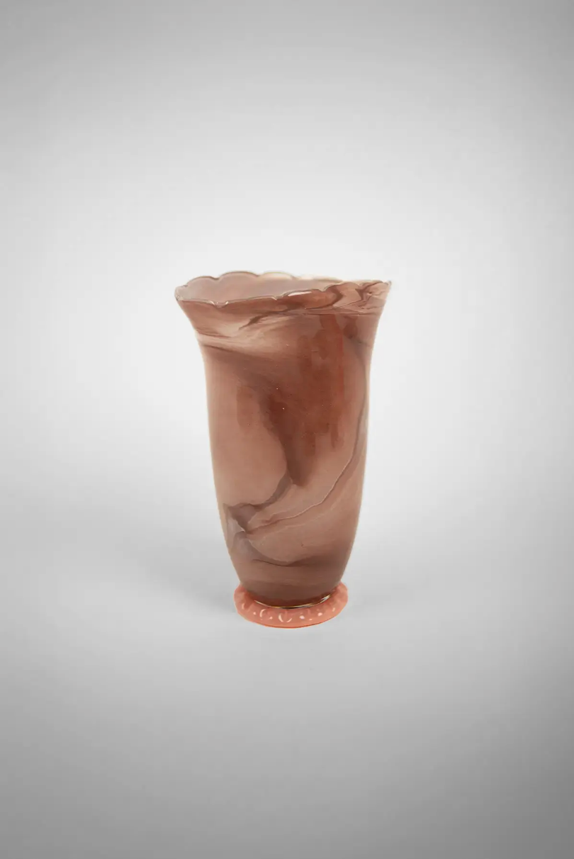 Cosmos vase brun 30 cm