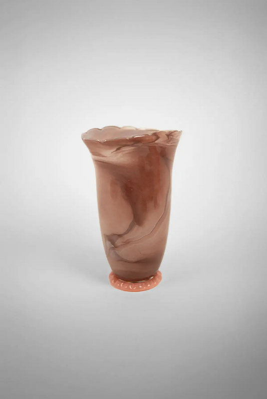 Cosmos vase brun 30 cm