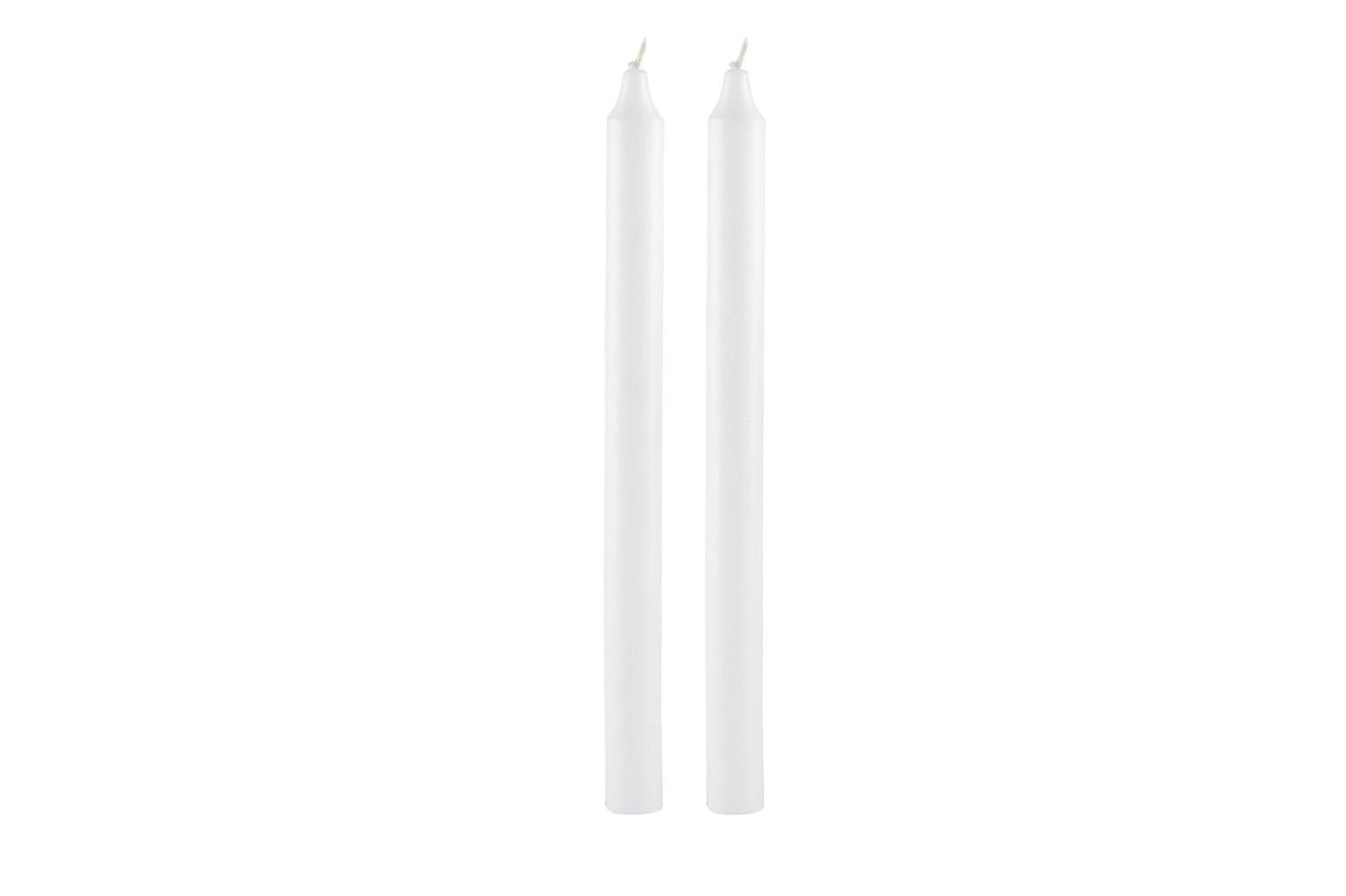 Kronelys Hvit 29 cm