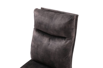 Baxter spisestol grå velour