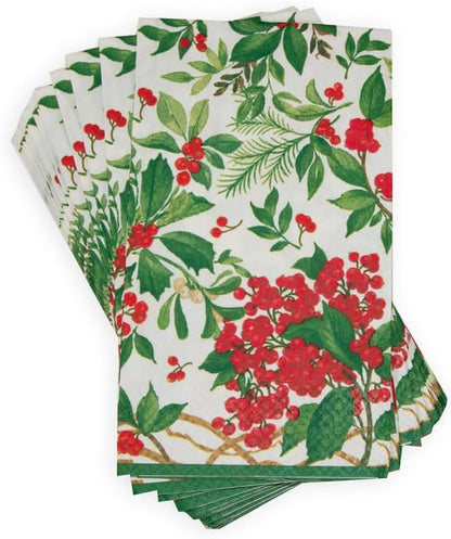 Serviett buffét Holly Chintz White