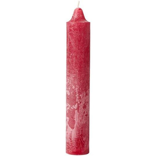 Taper candle red 3.8x23 cm