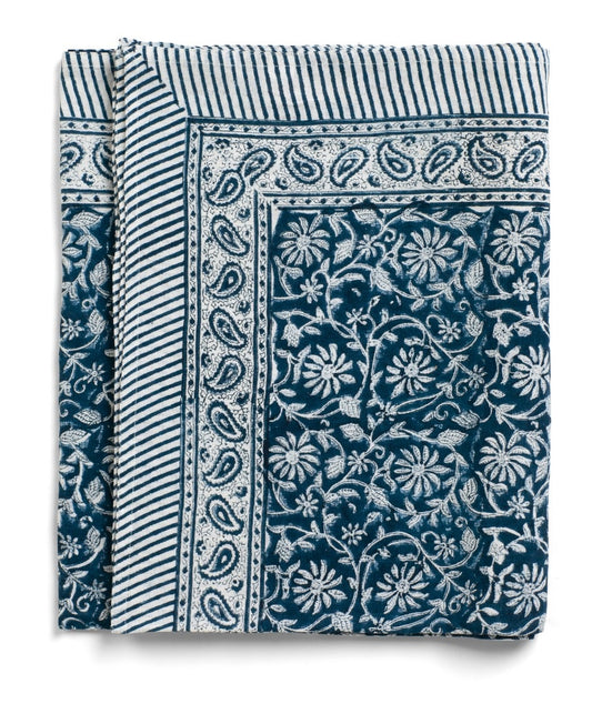 Tablecloth Margerita Navy Blue 150x230 cm