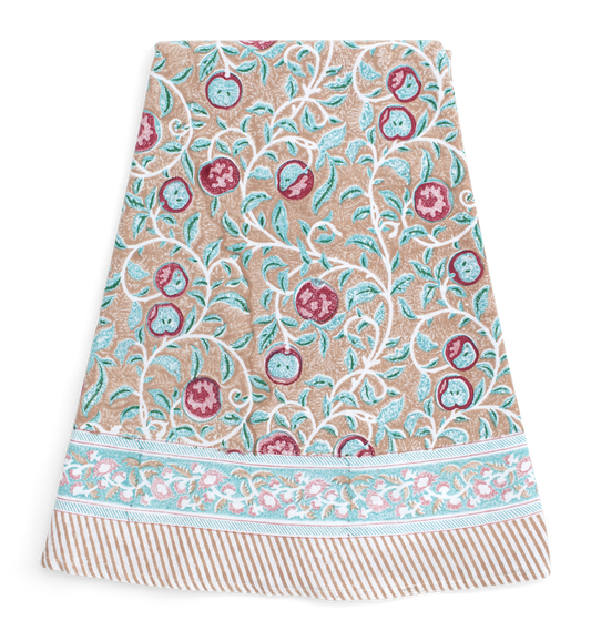 Duk Apple beige rund Ø160 cm