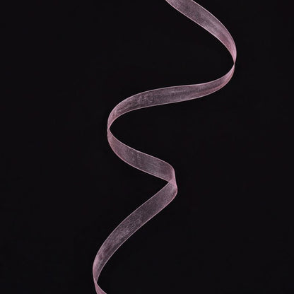 Organza ribbon light pink 15 mm