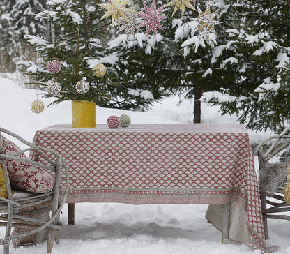 Duk Cypress Red 170x270 cm