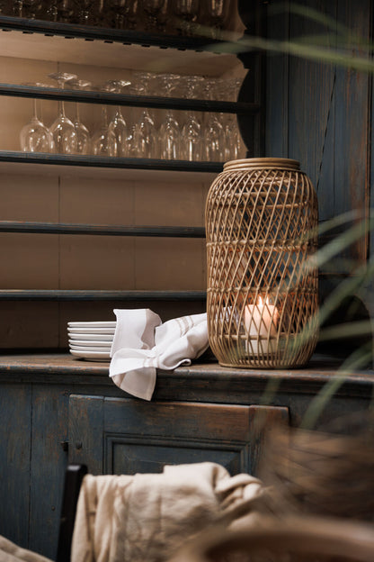 Lama Lyslykt Lombok rotting 45 cm