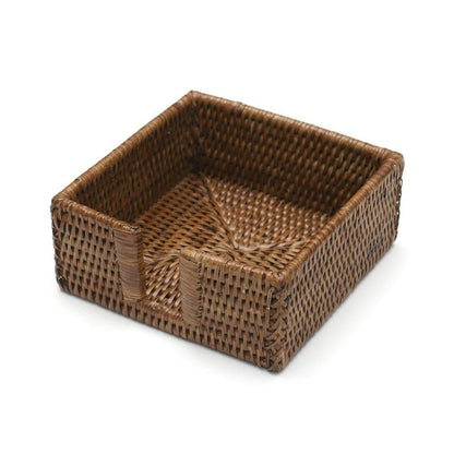 Napkin holder rattan Coffee