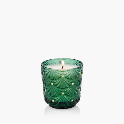 Noble Fir Garland Boxed Pedestal Candle 25 timer