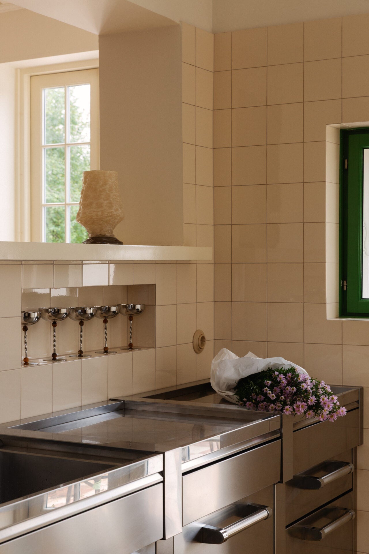 Kiva vase off White 26 cm