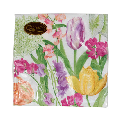 Napkin coffee Spring flower show