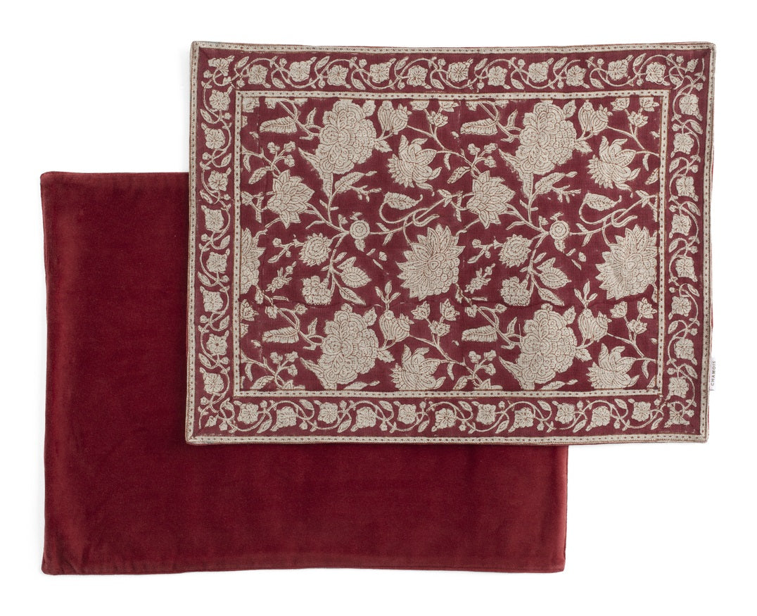 Spisebrikke Indian Rose Red
