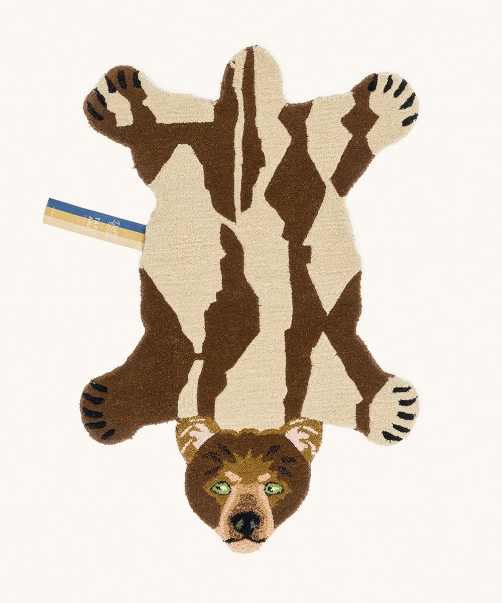 Gulvteppe Quin Bear Rug small 92x62 cm