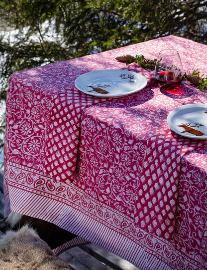 Duk Margerita Red 170x270 cm